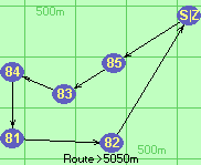 Route >5050m